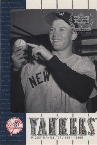 2000 Upper Deck Yankees Legends PROMO Mickey Mantle #NY7 | eBay