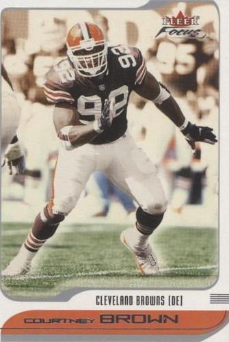 2001 Fleer Focus Courtney Brown #64