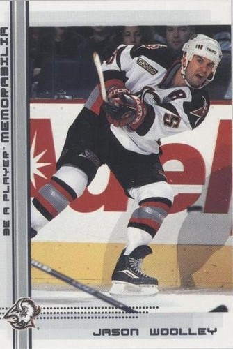 2000-01 In the Game Be A Player Memorabilia - Jason Woolley #109