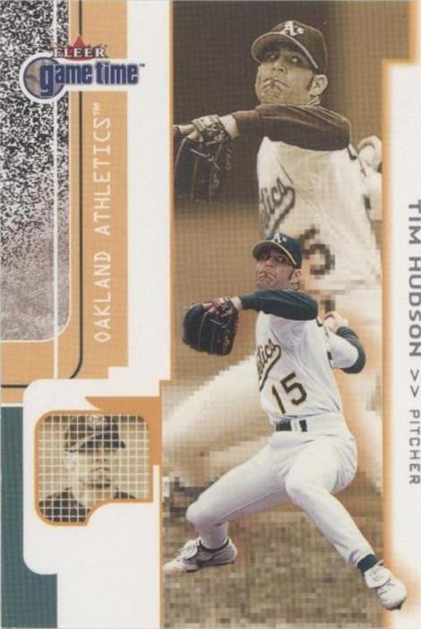 2001 Fleer Game Time - Tim Hudson #43