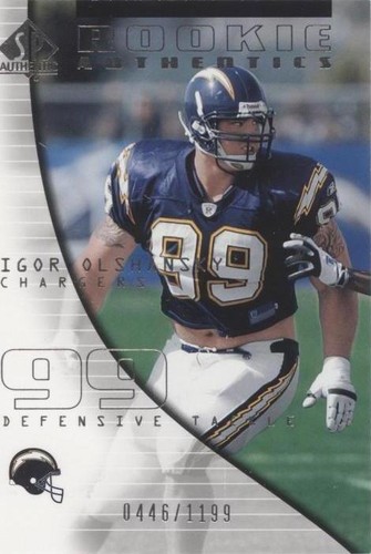 2004 SP Authentic Igor Olshansky #136