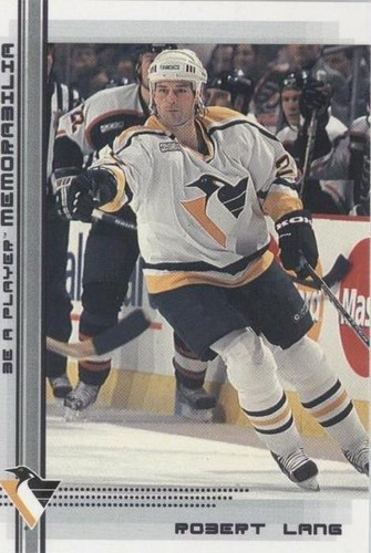 2000-01 In the Game Be A Player Memorabilia - Robert Lang #382