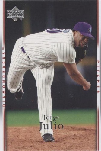 2007 Upper Deck - Jorge Julio #258