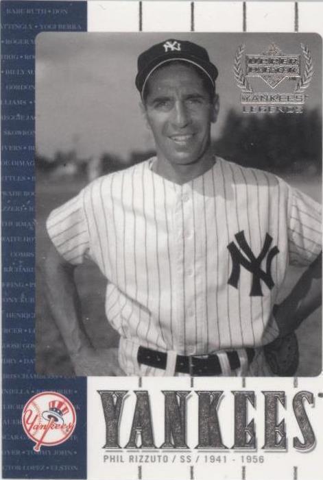 Upper Deck Yankee Legends 2000 - Phil Rizzuto #11