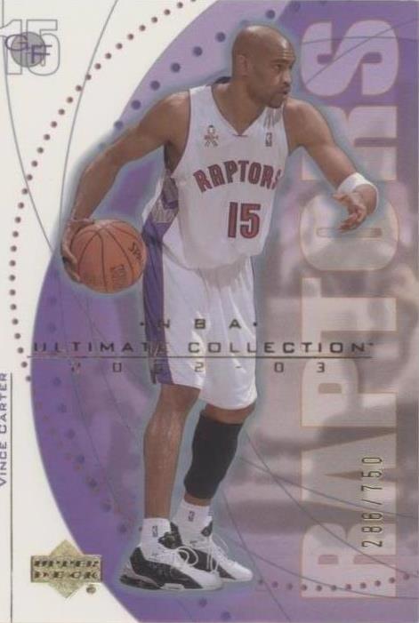 2002-03 Upper Deck Ultimate Collection - Vince Carter #63