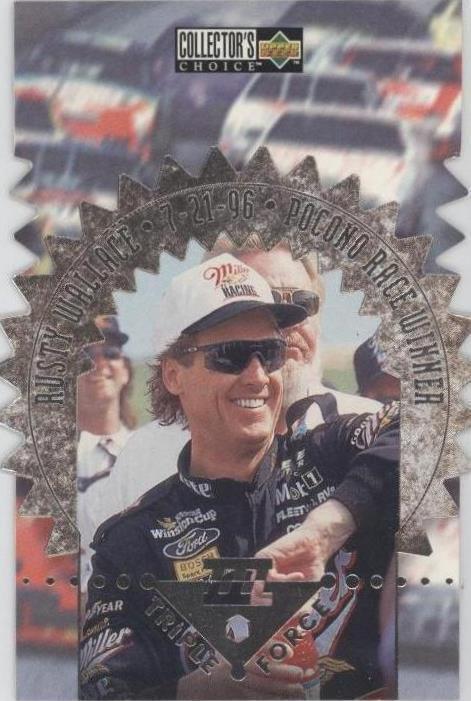 1997 Upper Deck Collector's Choice - Rusty Wallace #2-J