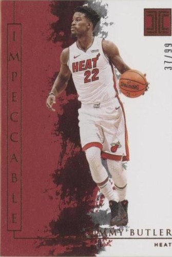 2019-20 Panini Impeccable - Jimmy Butler #98