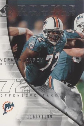 2004 SP Authentic Vernon Carey #113