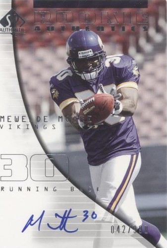 2004 SP Authentic Mewelde Moore #172