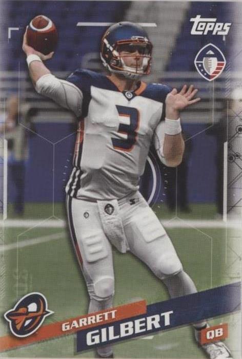 2019 Topps Alliance of American Football Garrett Gilbert #103