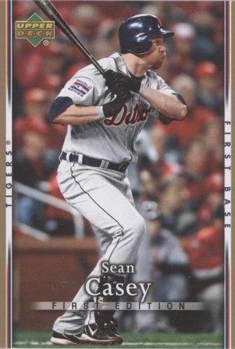 2007 Upper Deck First Edition - Sean Casey #84