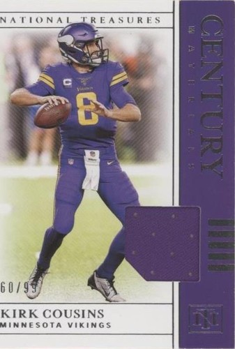 2019 Panini National Treasures Kirk Cousins #CM-68
