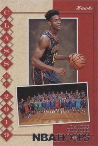 NBA カード DeAndre Hunter RC直筆サイン 2024-25 Panini NBA Hoops PREMIUM Stock #91 De'Andre Hunter