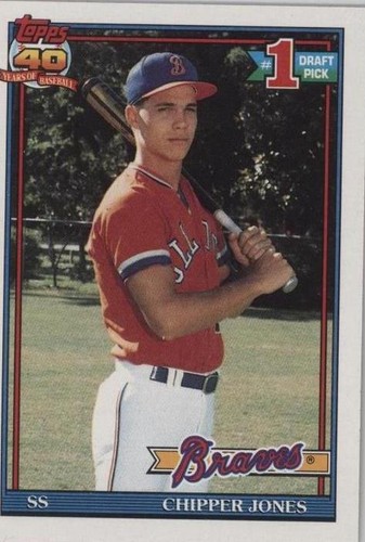 1991 Topps - Chipper Jones #333
