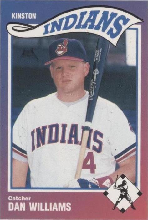 1990 Sportsprint Kinston Indians - Dan Williams #22