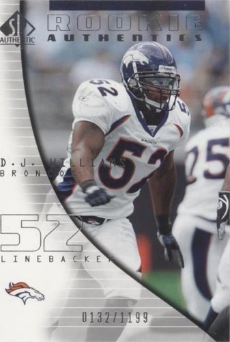 2004 SP Authentic D.J. Williams #94