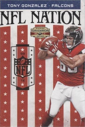 2011 Panini Gridiron Gear Tony Gonzalez #26