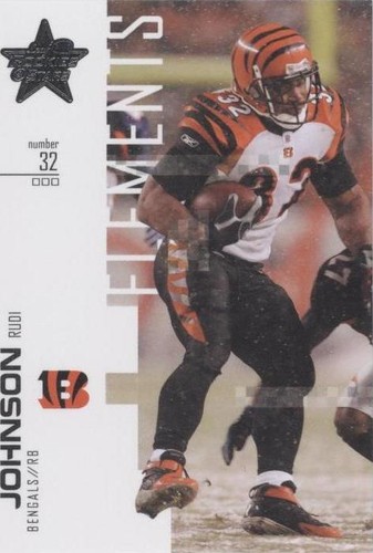 2007 Leaf Rookies & Stars Rudi Johnson #110