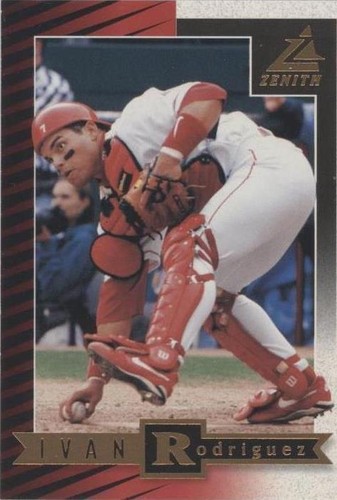 1998 Pinnacle Zenith - Ivan Rodriguez #19