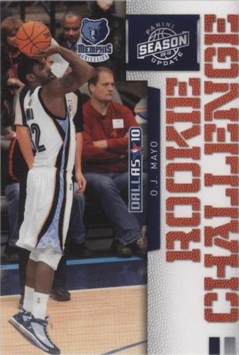 2009-10 Panini Season Update - O.J. Mayo #14