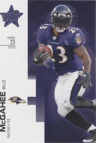 2007 Leaf Rookies & Stars Willis McGahee #65