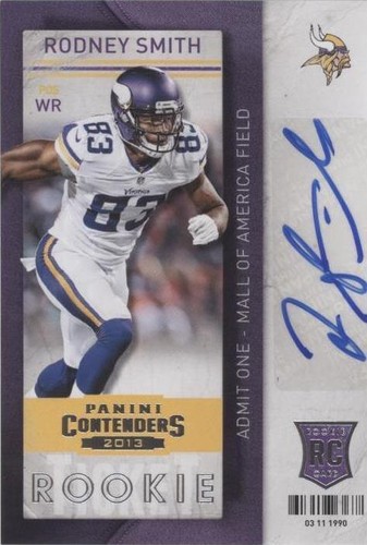 2013 Panini Contenders Rodney Smith #177