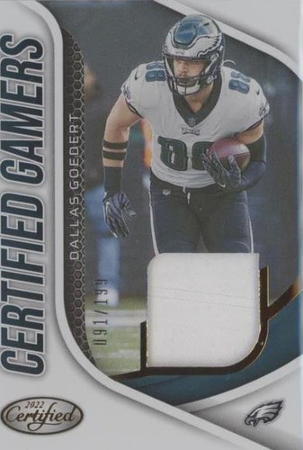 2022 Panini Certified Dallas Goedert #CG-GD