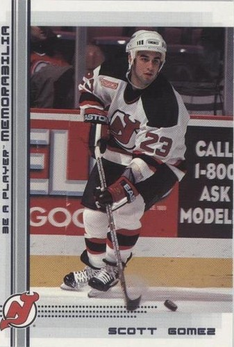 2000-01 In the Game Be A Player Memorabilia - Scott Gomez #146