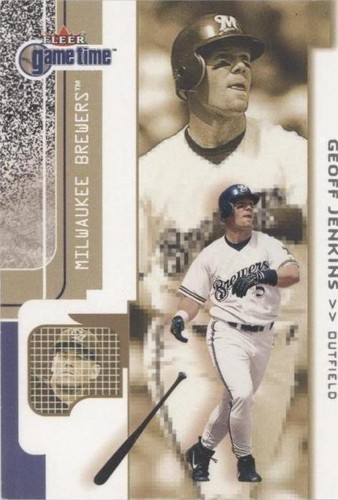 2001 Fleer Game Time - Geoff Jenkins #59