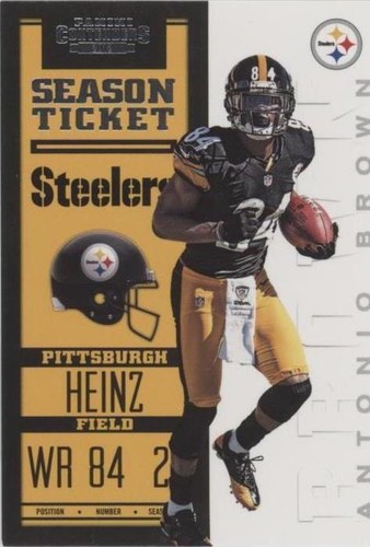 2012 Panini Contenders Antonio Brown #77