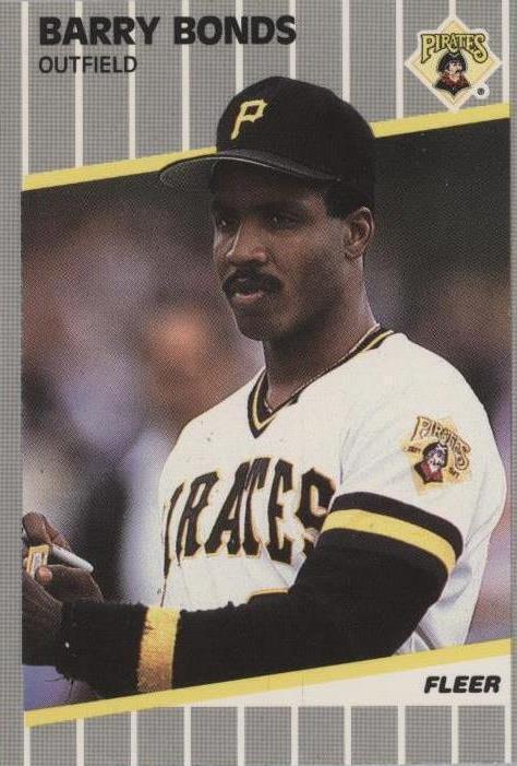 Fleer 1989 - Barry Bonds #202
