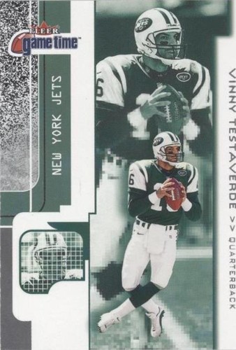 2001 Fleer Game Time Vinny Testaverde #50