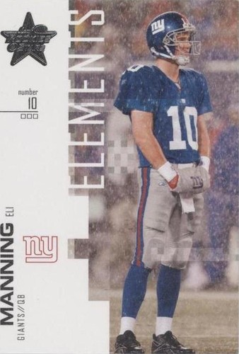 2007 Leaf Rookies & Stars Eli Manning #105