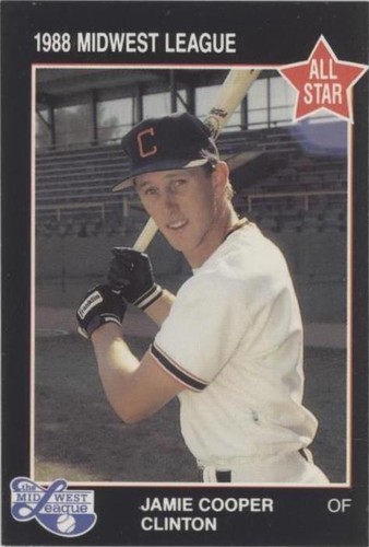 1988 Midwest League All-Star - Jamie Cooper #4