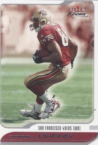 2001 Fleer Focus Terrell Owens #102