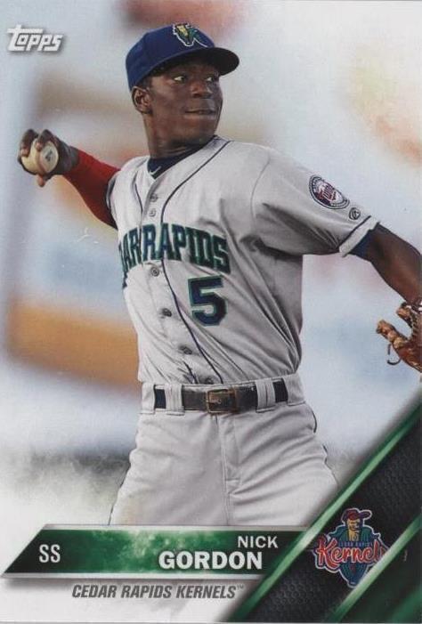2016 Topps Pro Debut - Nick Gordon #154