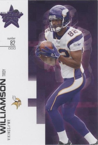 2007 Leaf Rookies & Stars Troy Williamson #25