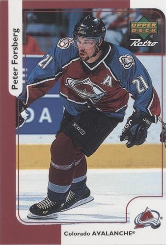 1999-00 Upper Deck Retro McDonald's - Peter Forsberg #MCD-10