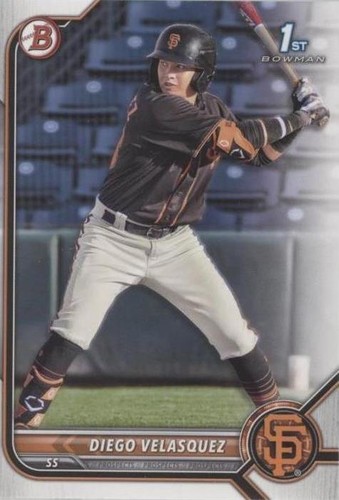 2022 Bowman - Diego Velasquez #BP-110
