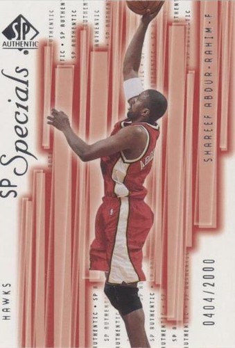 2001-02 SP Authentic - Shareef Abdur-Rahim #144