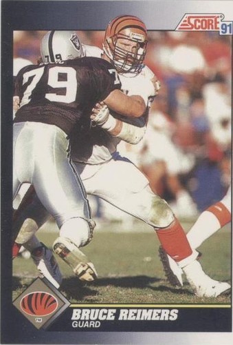 1991 Score Bruce Reimers #485