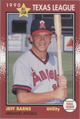 1990 Grand Slam Texas League All-Stars - Jeff Barns #11