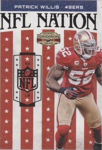 2011 Panini Gridiron Gear Patrick Willis #3