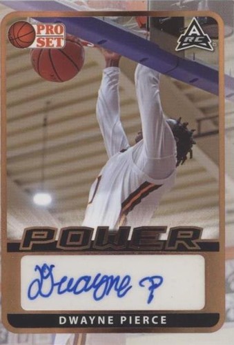 2021-22 Leaf Pro Set Power - Dwayne Pierce #BA-DP1