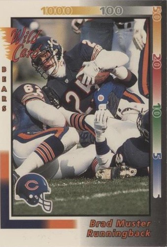 1992 Wild Card Brad Muster #284