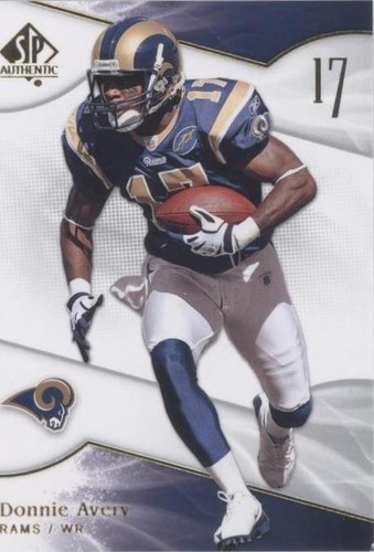 2009 SP Authentic Donnie Avery #40