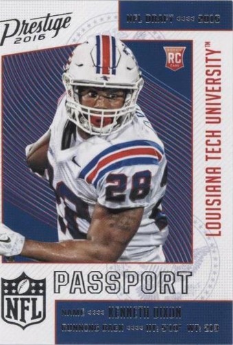 2016 Panini Prestige Kenneth Dixon #8