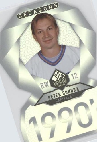 2020-21 Upper Deck SP Signature Edition Legends - Peter Bondra #DC-59
