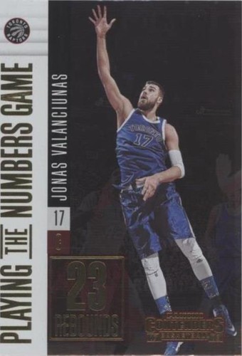 2017-18 Panini Contenders - Jonas Valanciunas #34