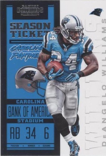 2012 Panini Contenders DeAngelo Williams #15